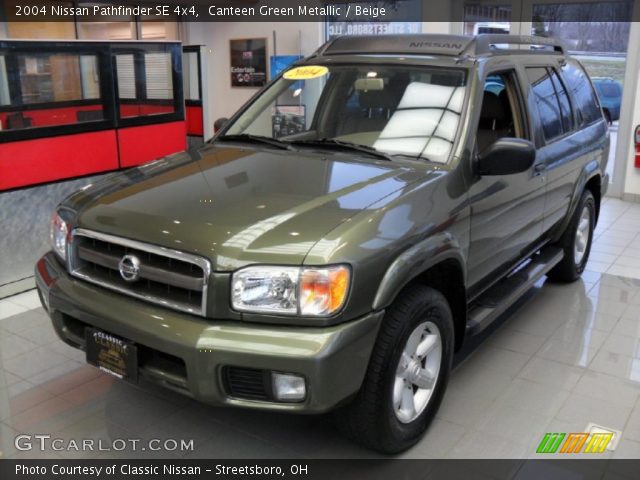 2004 Nissan Pathfinder SE 4x4 in Canteen Green Metallic