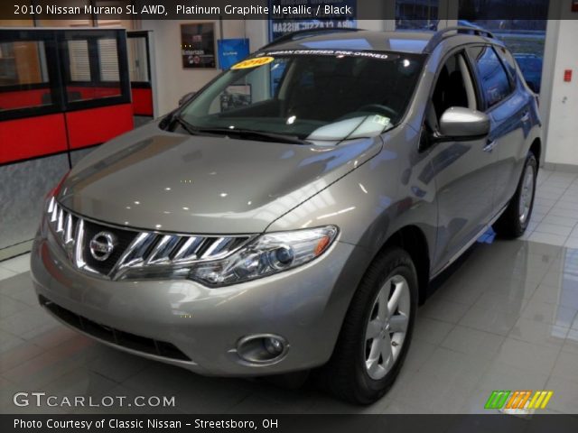 2010 Nissan Murano SL AWD in Platinum Graphite Metallic