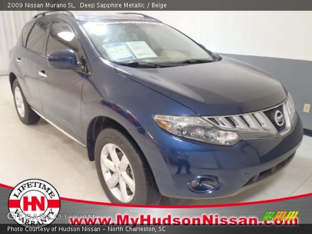 2009 Nissan Murano SL in Deep Sapphire Metallic