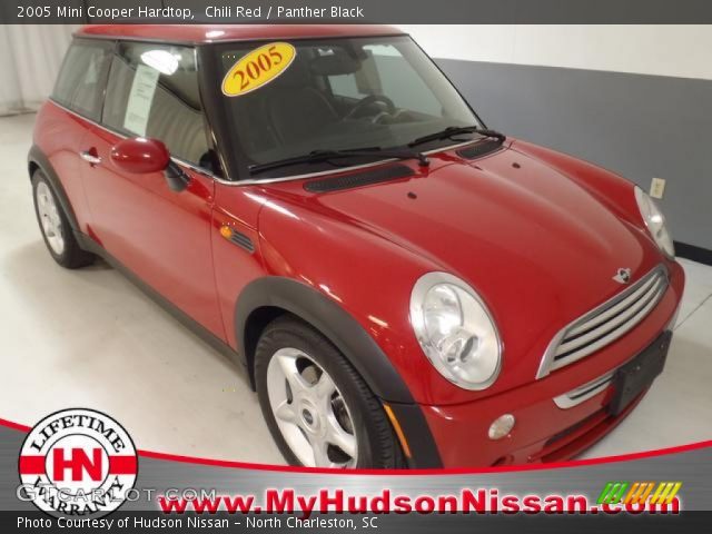 2005 Mini Cooper Hardtop in Chili Red
