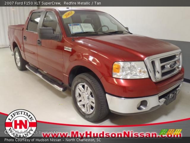 2007 Ford F150 XLT SuperCrew in Redfire Metallic