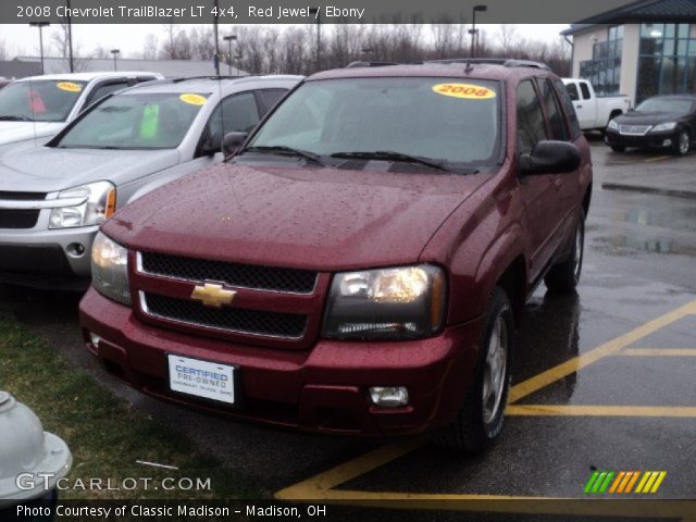 2008 Chevrolet TrailBlazer LT 4x4 in Red Jewel