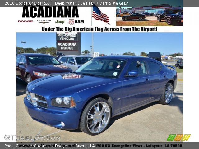 2010 Dodge Charger SXT in Deep Water Blue Pearl