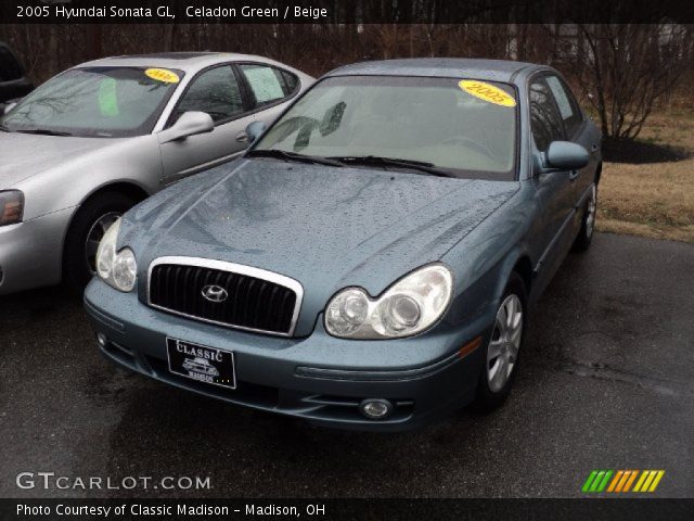 2005 Hyundai Sonata GL in Celadon Green