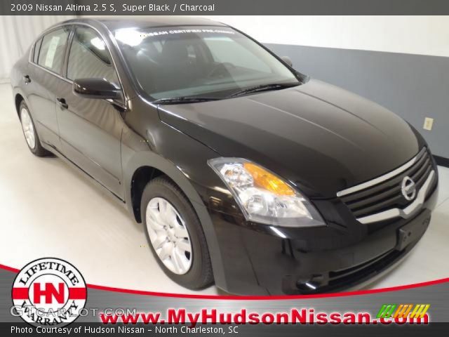 2009 Nissan Altima 2.5 S in Super Black