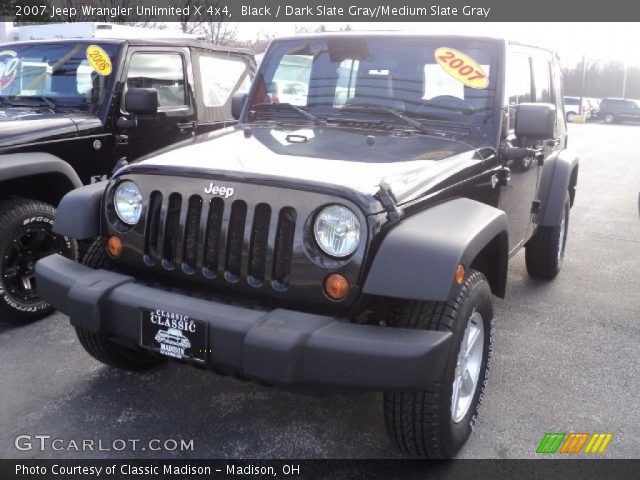 2007 Jeep Wrangler Unlimited X 4x4 in Black