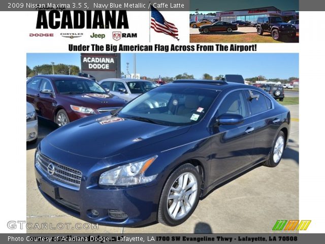 2009 Nissan Maxima 3.5 S in Navy Blue Metallic