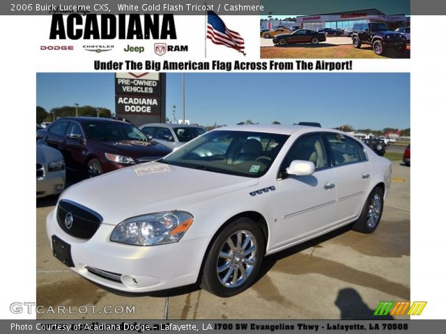 2006 Buick Lucerne CXS in White Gold Flash Tricoat