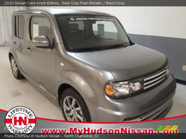 2010 Nissan Cube Krom Edition in Steel Gray Pearl Metallic