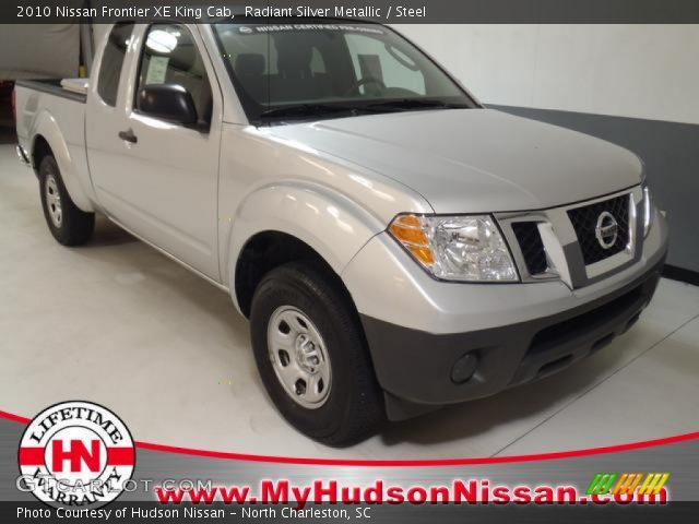 2010 Nissan Frontier XE King Cab in Radiant Silver Metallic