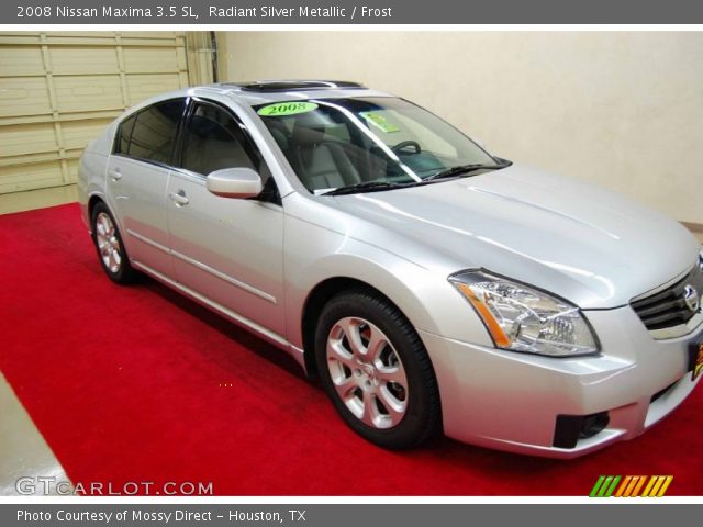 2008 Nissan Maxima 3.5 SL in Radiant Silver Metallic