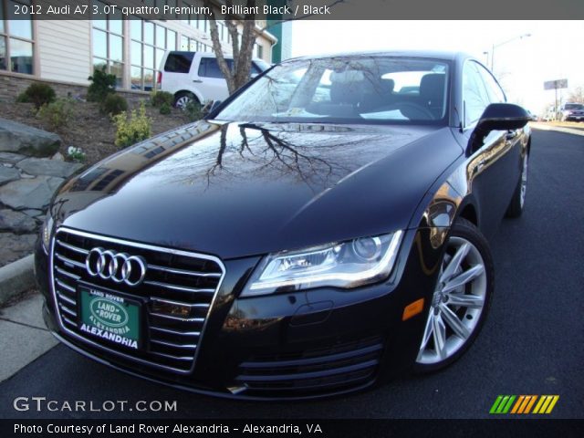 2012 Audi A7 3.0T quattro Premium in Brilliant Black