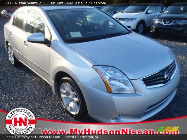 2012 Nissan Sentra 2.0 S in Brilliant Silver Metallic