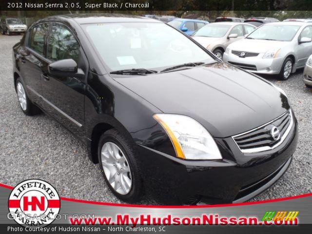 2012 Nissan Sentra 2.0 S in Super Black
