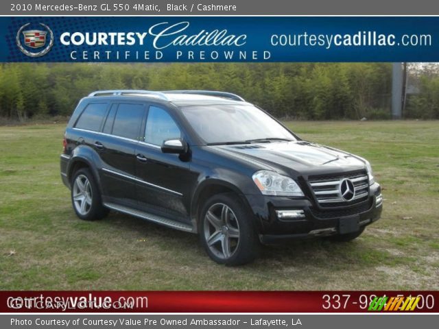 2010 Mercedes-Benz GL 550 4Matic in Black