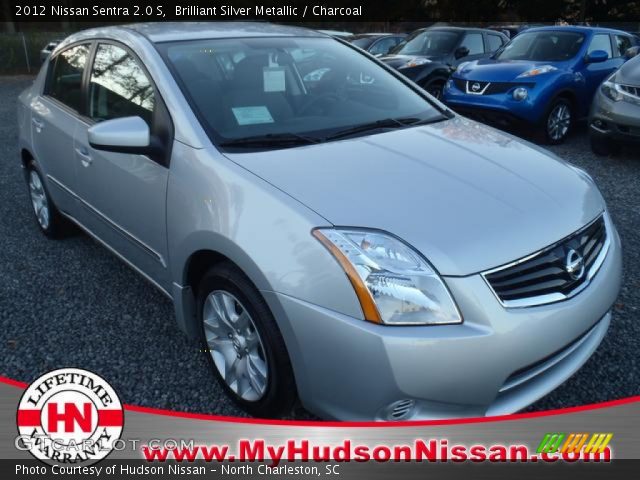 2012 Nissan Sentra 2.0 S in Brilliant Silver Metallic
