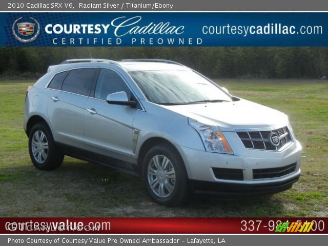 2010 Cadillac SRX V6 in Radiant Silver
