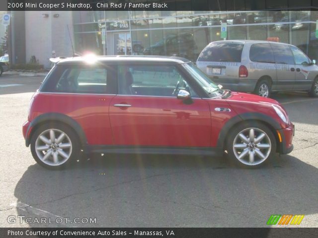 2006 Mini Cooper S Hardtop in Chili Red