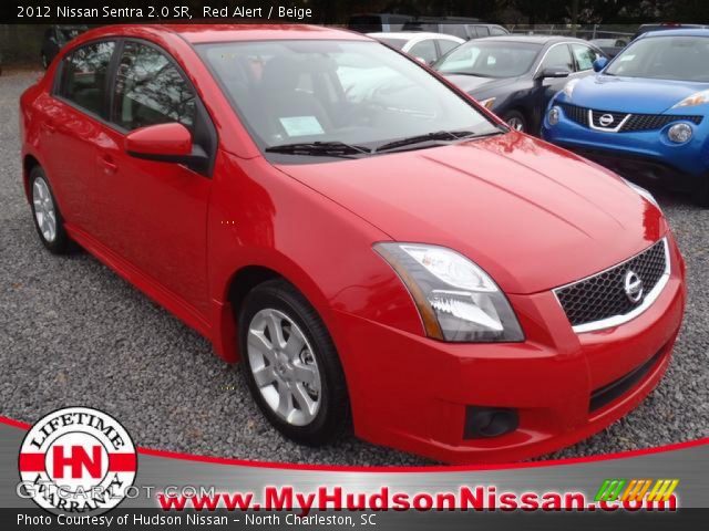 2012 Nissan Sentra 2.0 SR in Red Alert