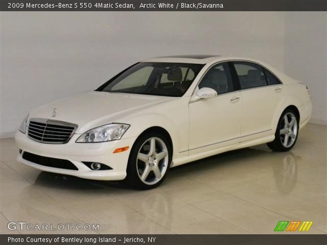 2009 Mercedes-Benz S 550 4Matic Sedan in Arctic White