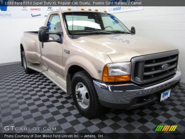 1999 Ford F350 Super Duty XL Regular Cab Dually in Pueblo Gold Metallic