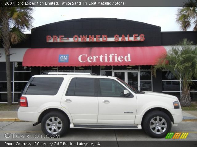 2007 Ford Expedition Limited in White Sand Tri Coat Metallic