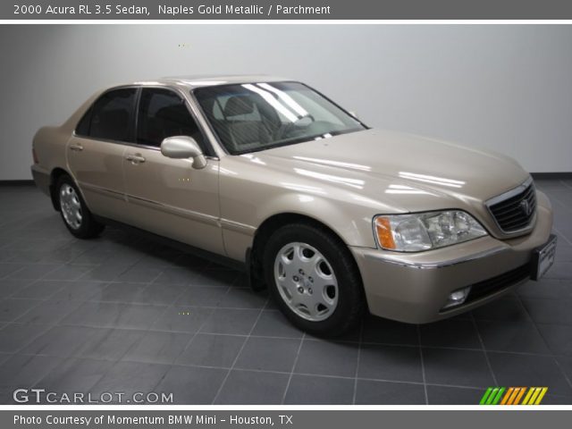 2000 Acura RL 3.5 Sedan in Naples Gold Metallic