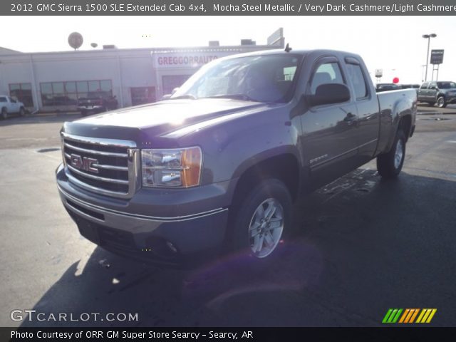 2012 GMC Sierra 1500 SLE Extended Cab 4x4 in Mocha Steel Metallic