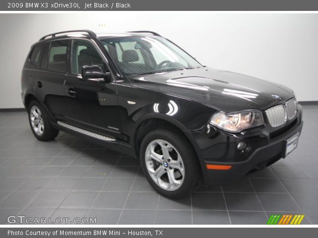 2009 BMW X3 xDrive30i in Jet Black