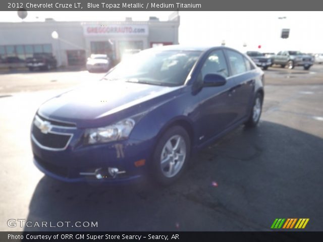 2012 Chevrolet Cruze LT in Blue Topaz Metallic