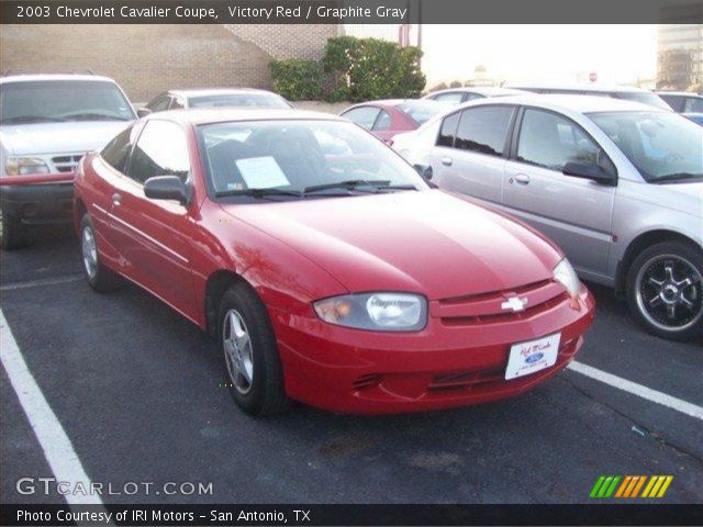 2003 Chevrolet Cavalier Coupe in Victory Red