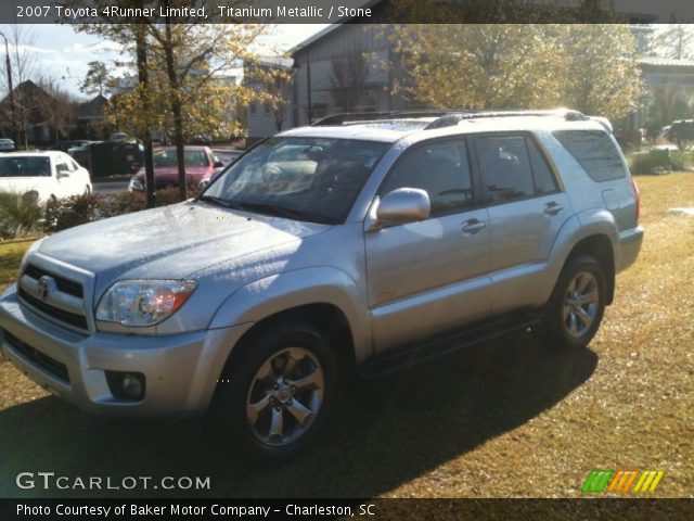 2007 Toyota 4Runner Limited in Titanium Metallic