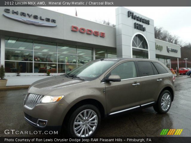 2012 Lincoln MKX AWD in Mineral Gray Metallic