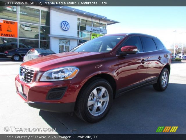 2011 Volvo XC60 3.2 in Maple Red Metallic