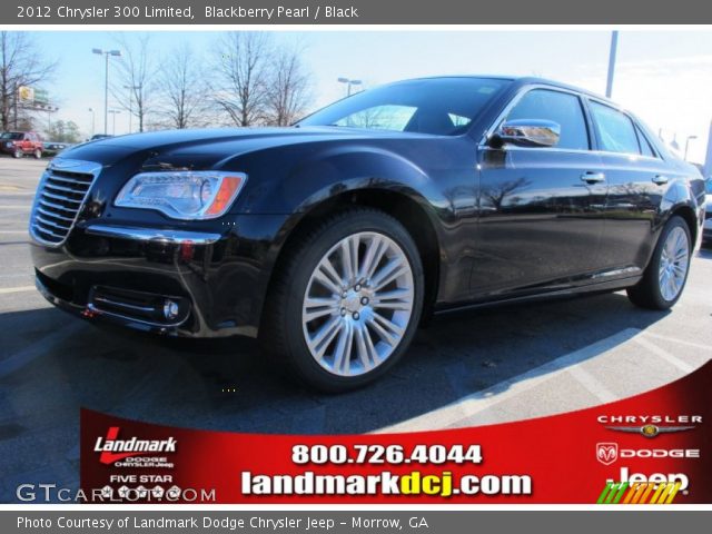 2012 Chrysler 300 Limited in Blackberry Pearl