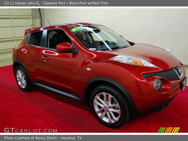 2011 Nissan Juke SL in Cayenne Red