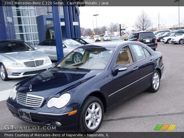 2002 Mercedes-Benz C 320 Sedan in Capri Blue Metallic