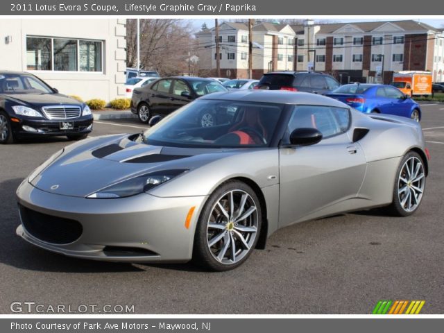 2011 Lotus Evora S Coupe in Lifestyle Graphite Gray