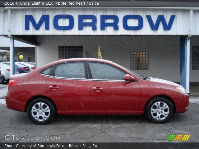 2010 Hyundai Elantra GLS in Apple Red Pearl