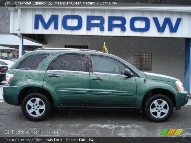 2005 Chevrolet Equinox LS in Meander Green Metallic