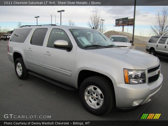 2011 Chevrolet Suburban LT 4x4 in Sheer Silver Metallic