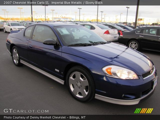 2007 Chevrolet Monte Carlo SS in Imperial Blue Metallic