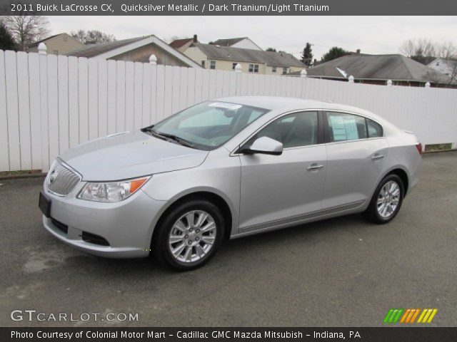 2011 Buick LaCrosse CX in Quicksilver Metallic