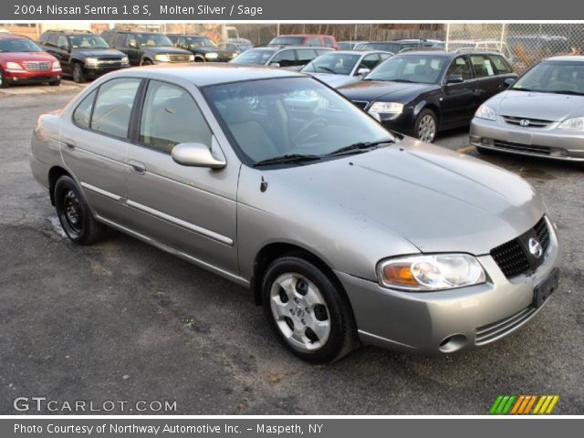 2004 Nissan Sentra 1.8 S in Molten Silver