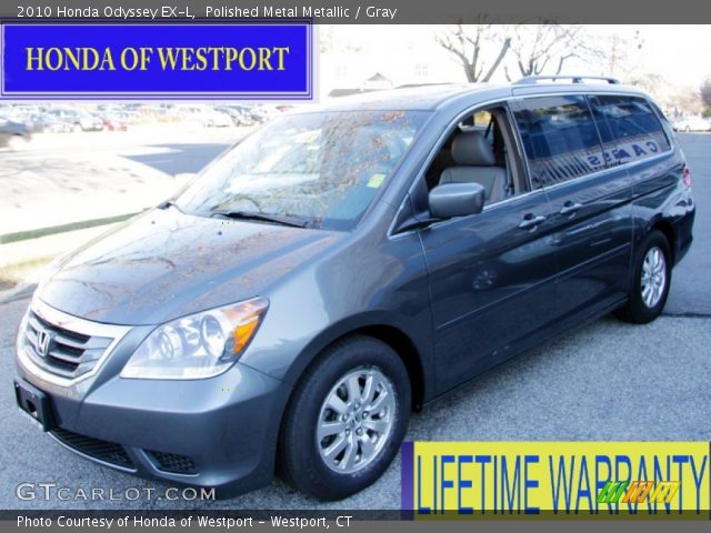 2010 Honda Odyssey EX-L in Polished Metal Metallic
