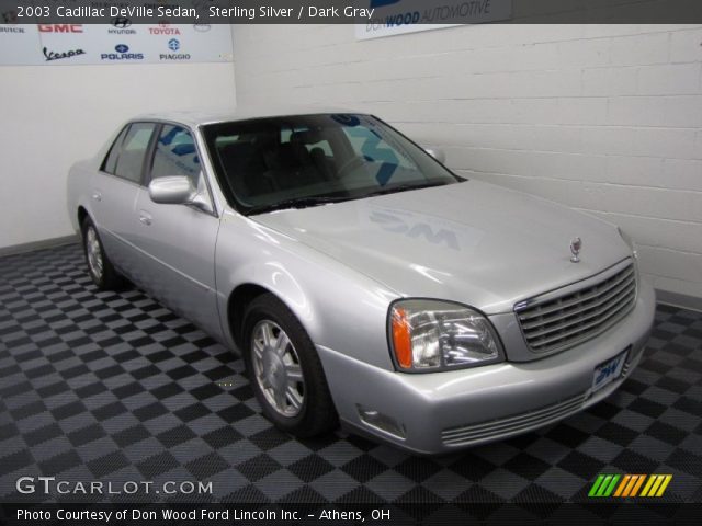 2003 Cadillac DeVille Sedan in Sterling Silver