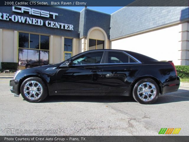 2008 Cadillac CTS Sedan in Black Raven
