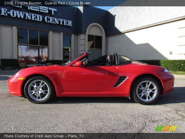 2008 Porsche Boxster  in Guards Red