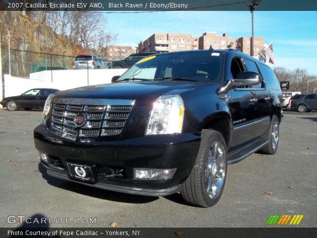 2007 Cadillac Escalade ESV AWD in Black Raven