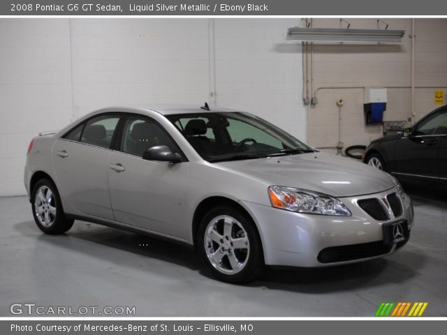 2008 Pontiac G6 GT Sedan in Liquid Silver Metallic